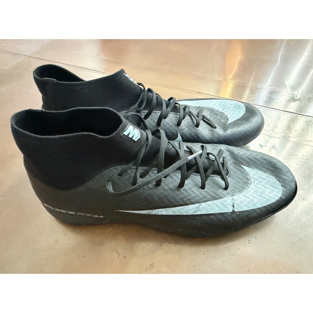 Nike Mercurial Zoom Superfly 10 Academy TF Soccer Cleats Men's Size 10 Black